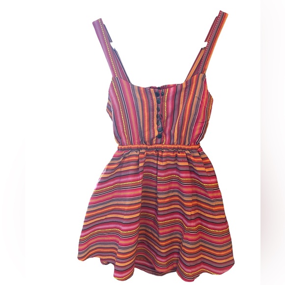 Mini A-line summer dress - Picture 6 of 8